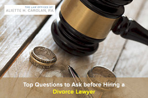 Hiring a Divorce Lawyer